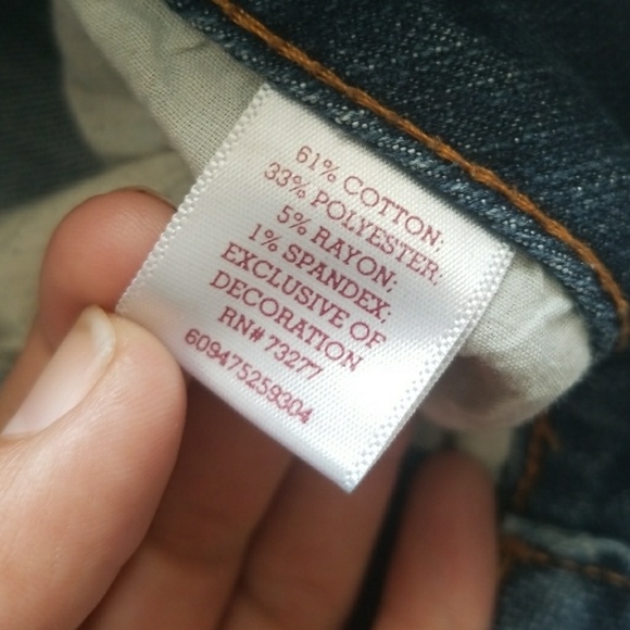 SO Cuffed Denim Shorts- Size 3 - Picture 6 of 7